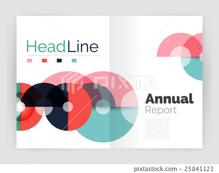 Abstract circles, annual report covers Abstract circles, annual report covers 25841121
