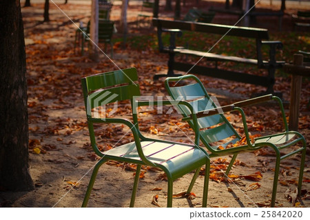 France · Paris · Tuileries Park · Autumn scenery France · Paris · Tuileries Park · Autumn scenery 25842020
