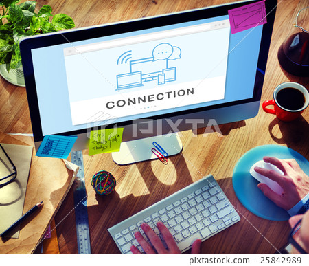 Socal Media Networking Online Connection Communication Concept Socal Media Networking Online Connection Communication Concept 25842989