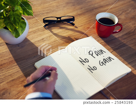 No Pain No Gain Concept No Pain No Gain Concept 25843193