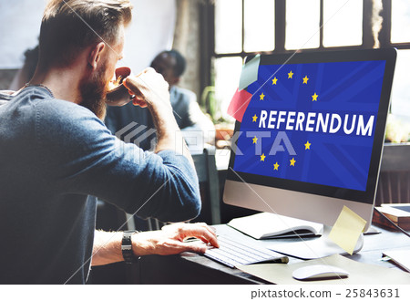 Britain EU Brexit Referendum Concept Britain EU Brexit Referendum Concept 25843631