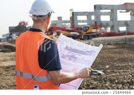 Blueprint Architect Career Structure Construction Concept Blueprint Architect Career Structure Construction Concept 25844464