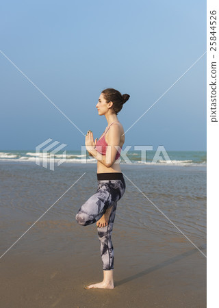 Yoga Meditation Concentration Peaceful Serene Relaxation Concept Yoga Meditation Concentration Peaceful Serene Relaxation Concept 25844526