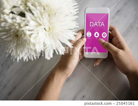 Data Website Network Application Concept Data Website Network Application Concept 25845161
