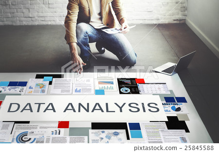 Data Analysis Computer Digital Technology Concept 25845588