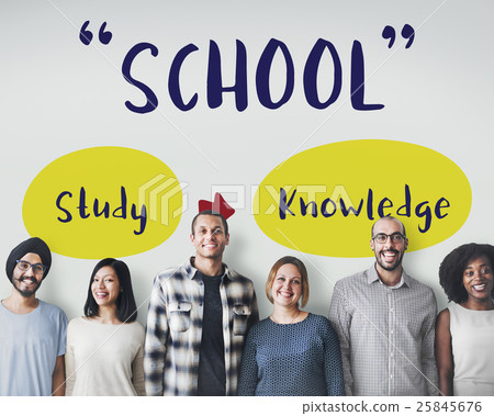 Literacy Skills School Wisdom Concept Literacy Skills School Wisdom Concept 25845676