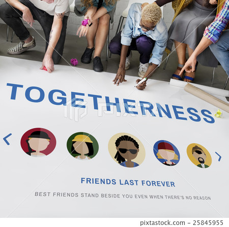 Friendship Togetherness Relationship Diversity People Concept Friendship Togetherness Relationship Diversity People Concept 25845955