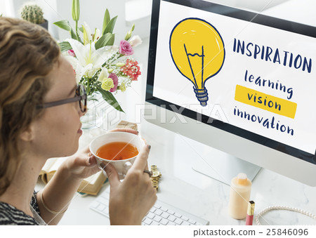 Creative Think Invention Inspiration Concept Creative Think Invention Inspiration Concept 25846096