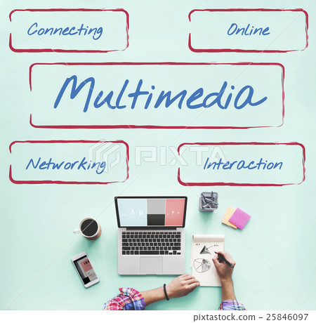 Social Network Connection Internet Digital Words Concept Social Network Connection Internet Digital Words Concept 25846097