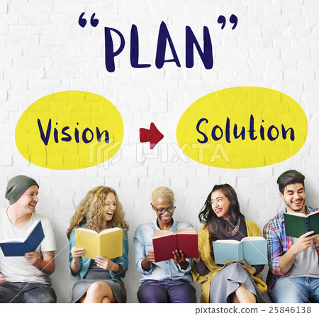 Plan Strategy Success Vision Solution Graphic Concept 25846138