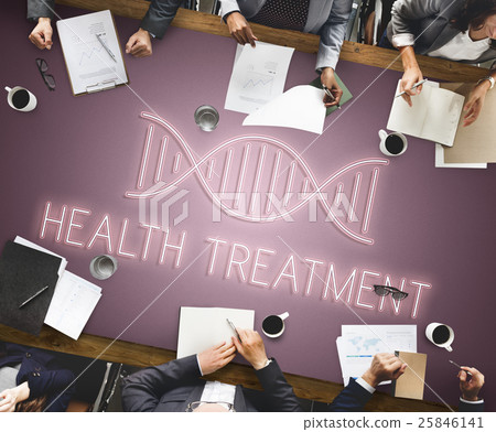 DNA Helix Life Science Graphic Concept 25846141