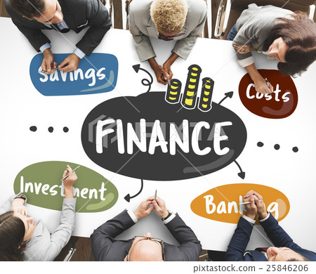 Finance Savings Costs Investment Banking Money Concept Finance Savings Costs Investment Banking Money Concept 25846206