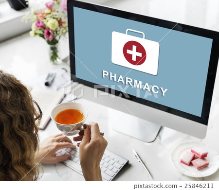 Pharmacy Healthcare Medical First Aid Concept Pharmacy Healthcare Medical First Aid Concept 25846211
