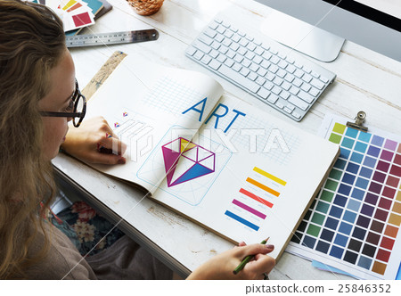 Design Style Graphic Creativity Ideas Illustration Concept Design Style Graphic Creativity Ideas Illustration Concept 25846352