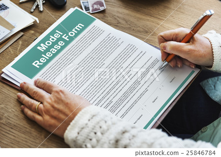 Model Release Form Application Concept 25846784