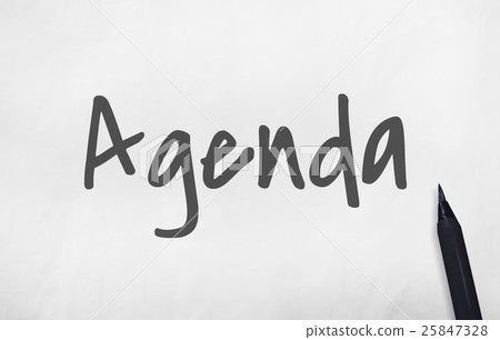 Agenda Calendar Planner Urgent Concept 25847328