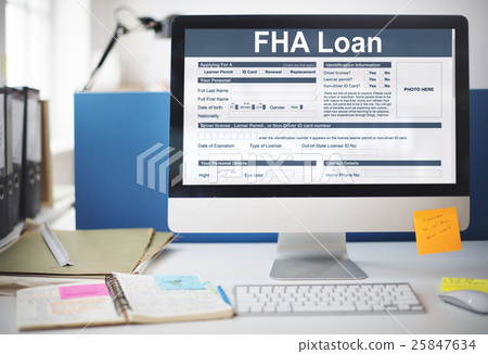 FHA Loan Federal Housing Administration Lending Concept 25847634