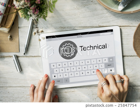 Configuration Fix Repair Settings Graphic Concept 25847754