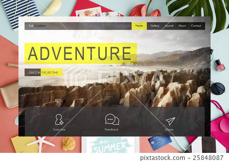Adventure Trip Travel Destination Hiking Nature Concept Adventure Trip Travel Destination Hiking Nature Concept 25848087