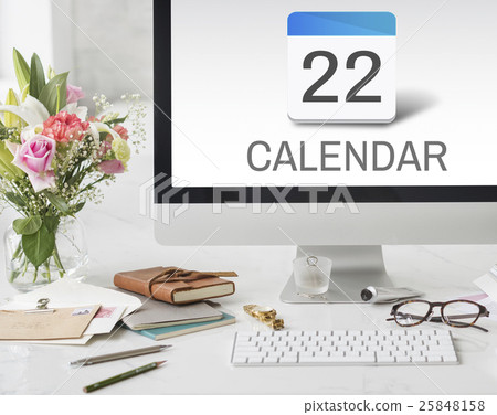 Calendar Agenda Meeting Reminder Schedule Graphic Concept Calendar Agenda Meeting Reminder Schedule Graphic Concept 25848158