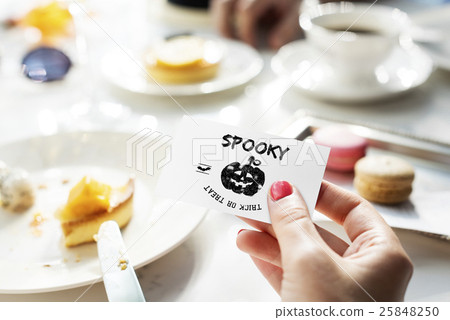 Halloween Bat Pumpkin Lantern Scary Graphic Concept Halloween Bat Pumpkin Lantern Scary Graphic Concept 25848250