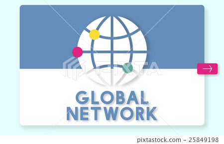 Global Communication Connection Networking Graphic Concept Global Communication Connection Networking Graphic Concept 25849198