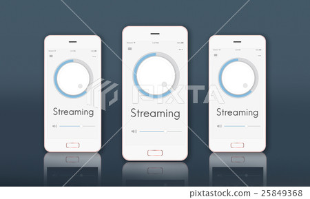 Button Volume Audio Music Sound Graphic Concept Button Volume Audio Music Sound Graphic Concept 25849368