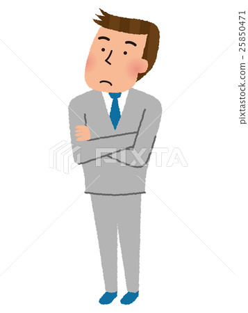 有胳膊的男性僱員 有胳膊的男性僱員 25850471