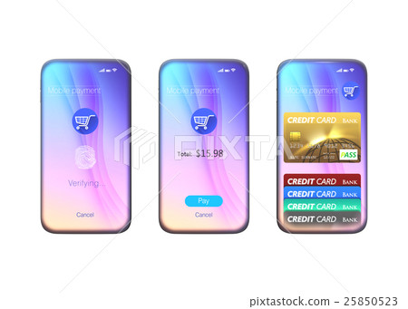 智能手機移動無現金結算的概念 智能手機移動無現金結算的概念 25850523