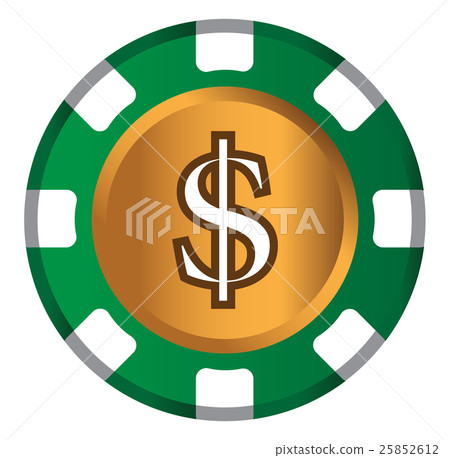 Dollar-Coin Theme Design for Casino Concept Dollar-Coin Theme Design for Casino Concept 25852612