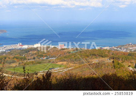 從Hairyasan天文台看到的小樽町港區 25853819