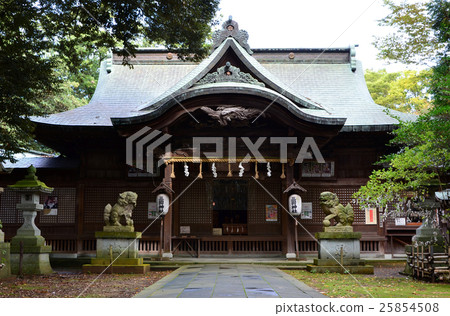 Fukui Mikuni Shrine Main Hall / Worship Hall (2016.10) 25854508