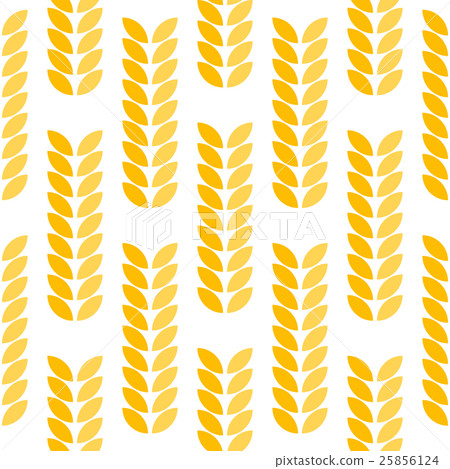 Ear of wheat seamless pattern. Ear of wheat seamless pattern. 25856124