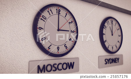 Clocks on wall Clocks on wall 25857176