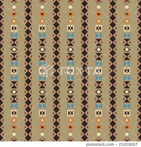 Ethnic seamless pattern 25858087