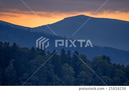 Mountain landscape in Caucasus Mountain landscape in Caucasus 25858230