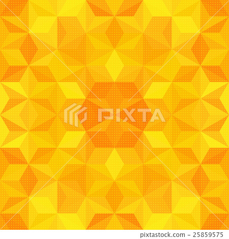 Abstract Triangle Mosaic Pattern - Stock Illustration [25859575] - PIXTA