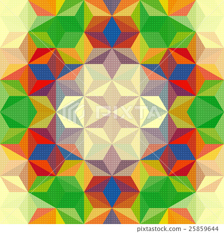 Abstract Triangle Mosaic Pattern Abstract Triangle Mosaic Pattern 25859644