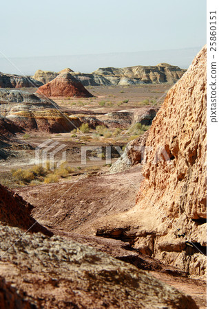 Goshiki Castle (Xinjiang Fuzhou Autonomous Region Ura Loki Xi City) 25860151
