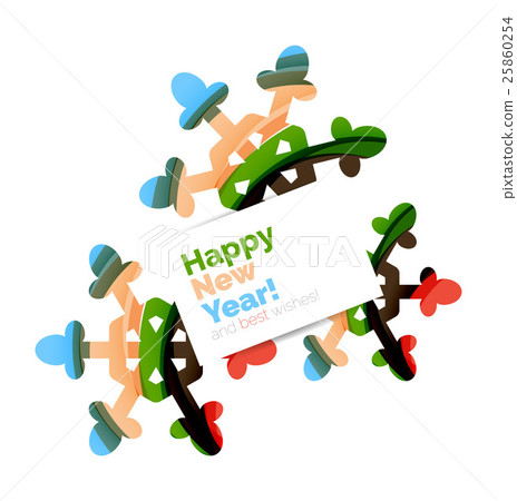 Christmas colorful geometric abstract background Christmas colorful geometric abstract background 25860254