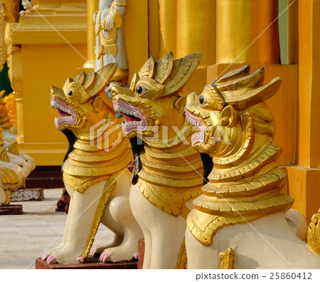 Shwedagon Pagoda in Myanmar Shwedagon Pagoda in Myanmar 25860412