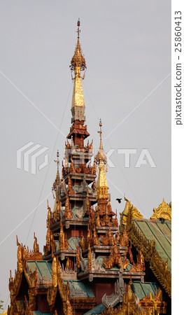 Shwedagon Pagoda in Myanmar 25860413