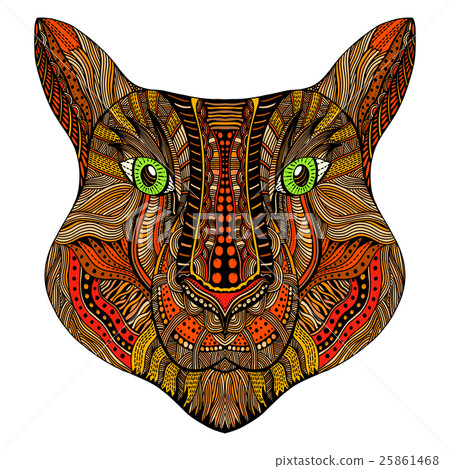 Tiger head image 25861468