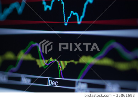 Stock market chart Stock market chart 25861698