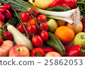 Fresh vegetables and fruits 25862053