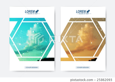 Modern vector template for brochure Leaflet flyer 25862093