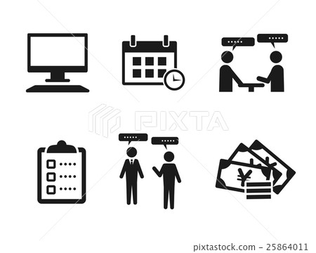 Internet Reservation Procedure Icon List 25864011