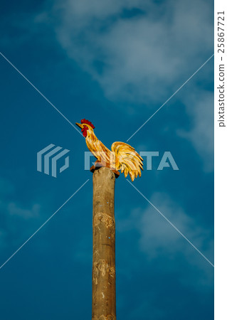 Wooden poles for competitions holiday Maslenitsa 25867721