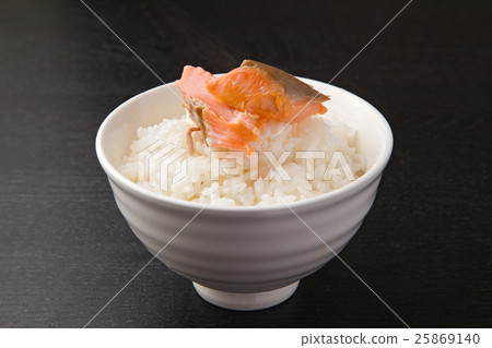 烤三文魚米飯 烤三文魚米飯 25869140