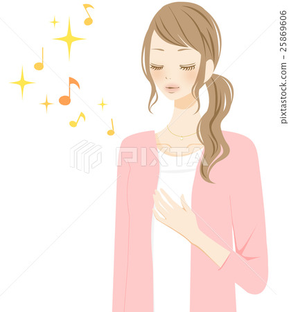 Reliable humming women 25869606